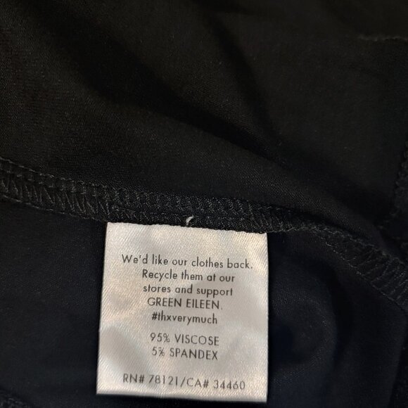 EILEEN FISHER STRETCH ASYMETRICAL TANK TUNIC - Picture 7 of 7